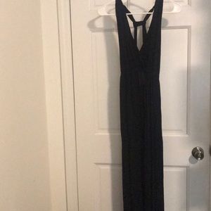 Deep Plunge Maxi Dress